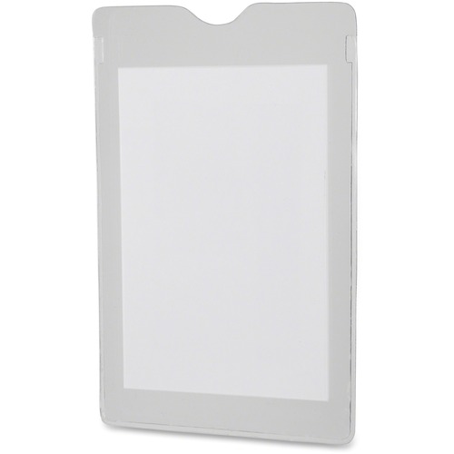Envelopes, Heavy-Duty Vinyl, Top-Loading, 3" x 5", Clear 50/BX