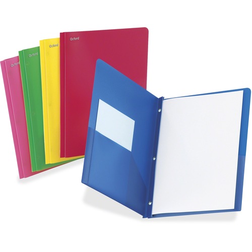 Portfolio, 2 Pocket, Fast, Assorted 25/BX