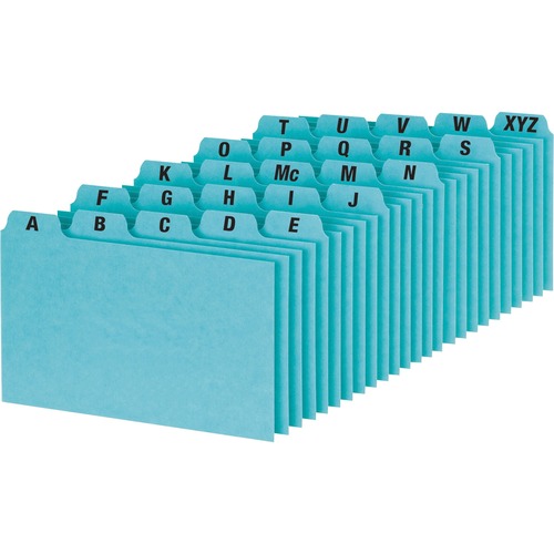 Guides, Index Card, A-Z, 6x9, Beige 25/ST
