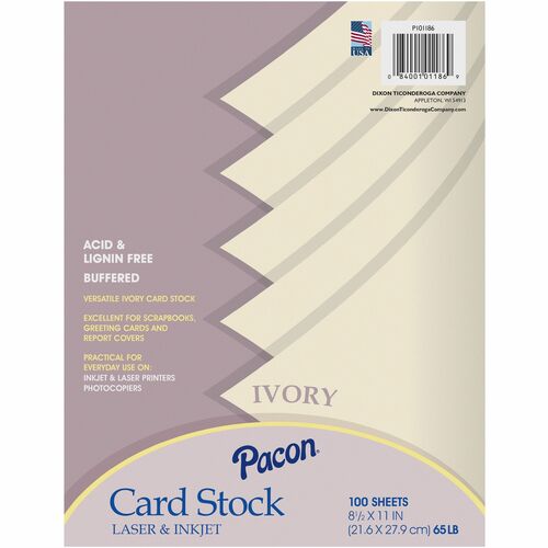 Cardstock, Array, Ivory 100/PK