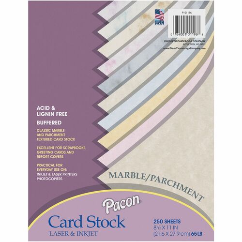 Cardstock, Marble/Parchment 250/PK
