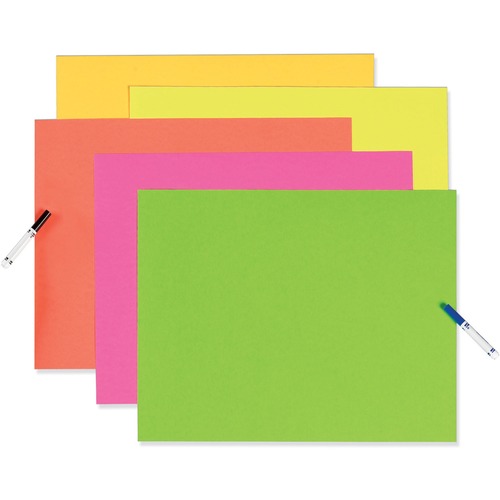 Board, Poster, 22x28, Fluorescent Ast 25/CT