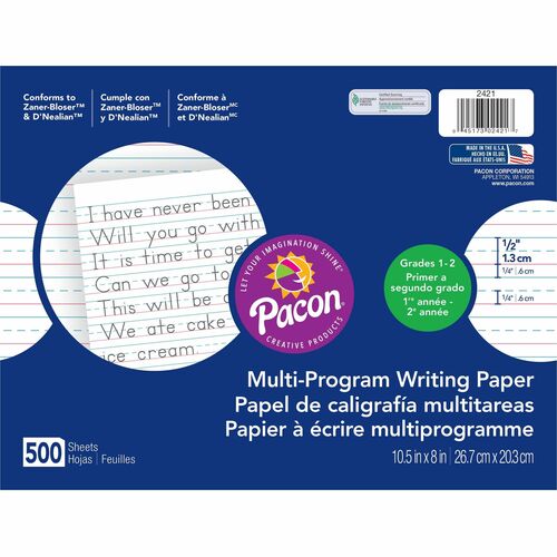 Paper, Handwriting, 1st & 2nd Grade 500/RM