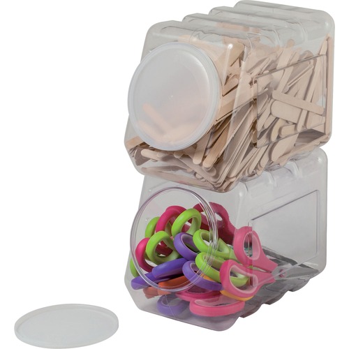Bin, Storage, Plastic, Interlock
