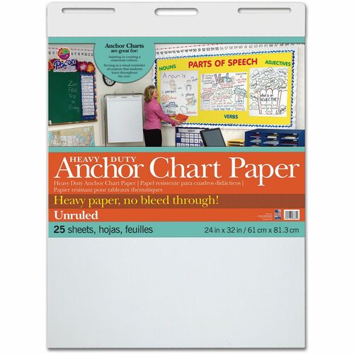 Paper, Chart, Unruled, 24 x 32 4/CT