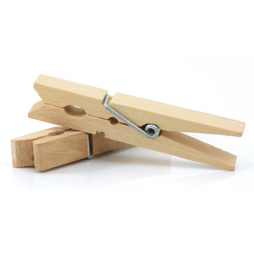 Clothespins, 3-3/8", Natural 50/PK
