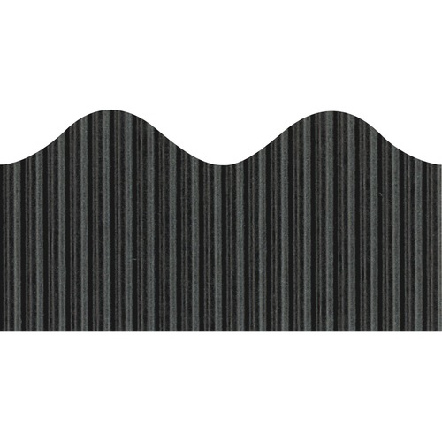 Decorative Border, Recyclable, 2-1/4" x 50 Foot, Black