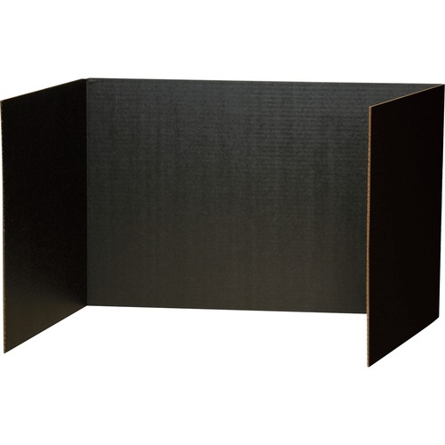 Board, Privacy, 48 X 16, Black 4/PK