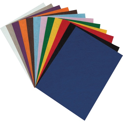 Felt Sheets, 9" x 12", Assorted Colors 12/PK