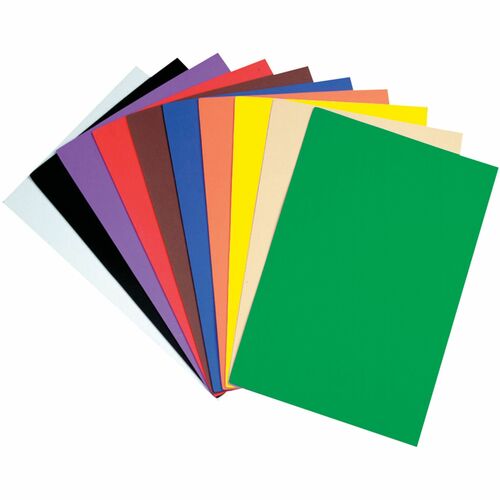 Foam Sheets, 10 Colors, 12"x18", AST