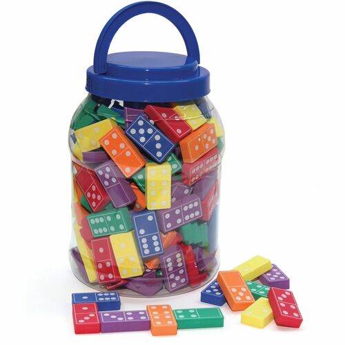 Dominos, Wonderfoam, 1-3/4" x 3/8", Ast 168/ST