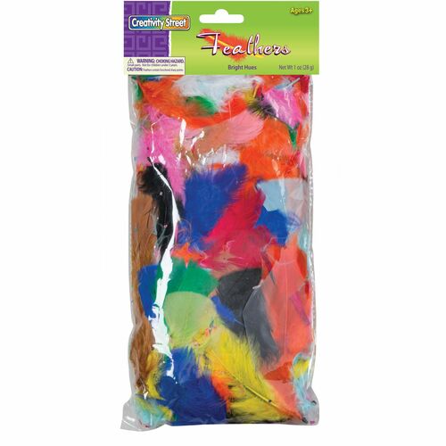Feather, Bright-Hue, Bag, 1oz