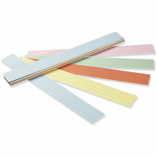 Strips, Sentence, 3" x 24", Ast 100/PK