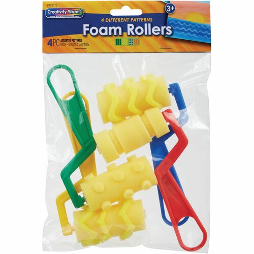 Rollers, Paint, Foam, Pattern 4/ST