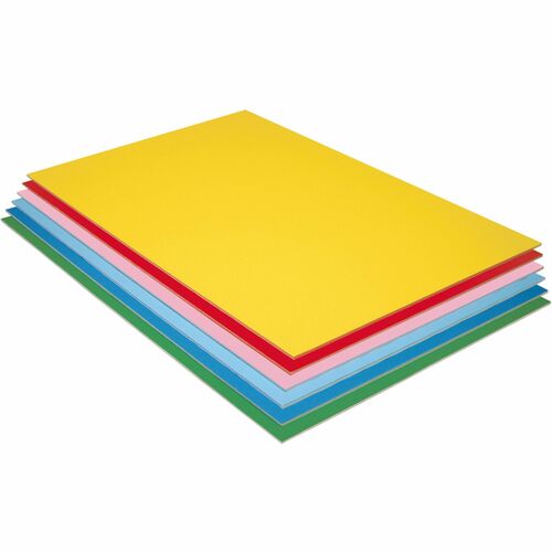 Foam Board, 20" x 30", 3/16" Thick, Assorted 12/CT