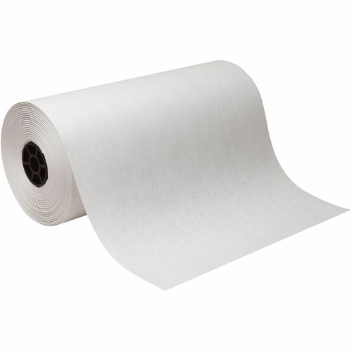 Paper, Roll, Kraft, 18" x 1000', White