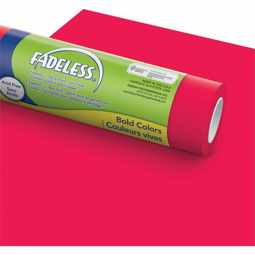Paper Roll Foodservice, 48" x 50', Dark Red