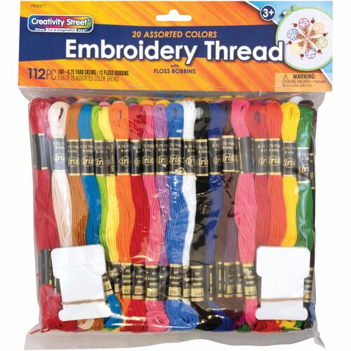 Thread, Craft, Embroidery 100/PK