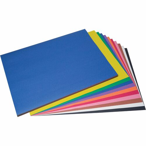 Paper, Construction, 24 x 36, Assorted 50/PK