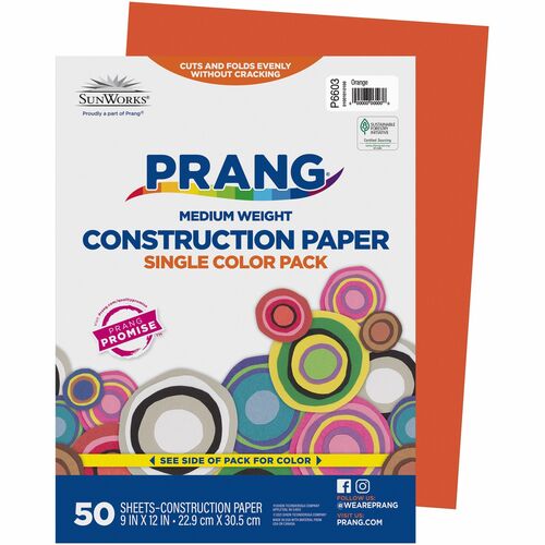 Paper, Construction, 9x12, OE 50/PK