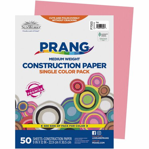 Paper, Constrc, 9x12 50/PK