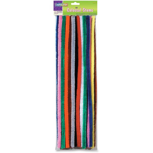 Colossal Stems, 19-1/2"x5/8", Ast 50/PK