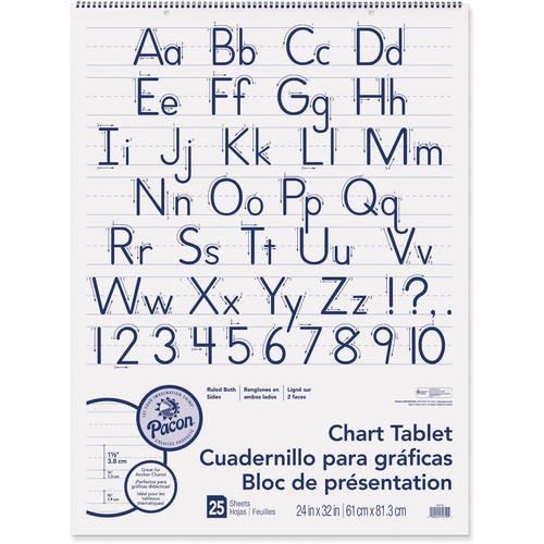Tablet, Chart, 1.5" Ruld, 24x32