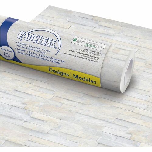 Art Paper Roll, Fadeless, 48" x 50', 50 lb, Ledger Stone