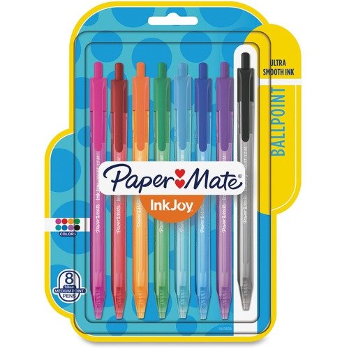 Pen, Inkjoy, 100RT, 1.0 Millimeter 8/PK