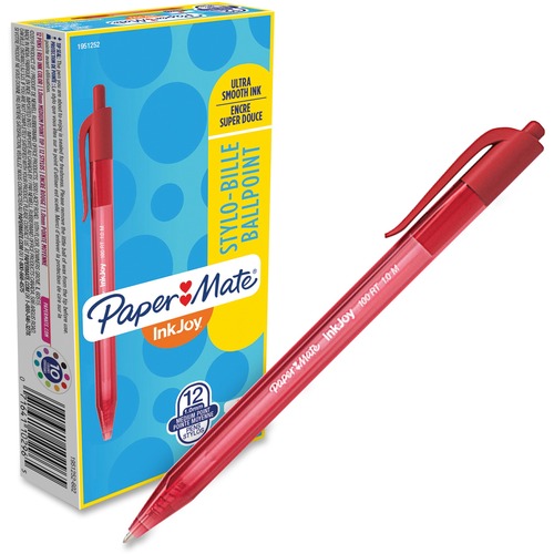 Pen, Inkjoy, 100RT, 1.0 Millimeter, Red 12/DZ