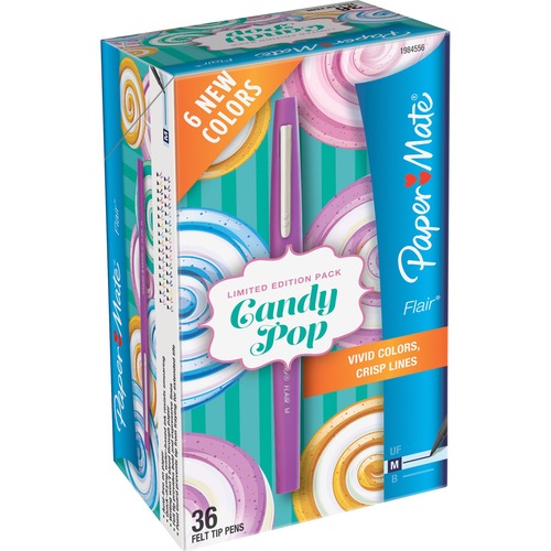 Pen, Flair, Candypop, Medium 36/BX