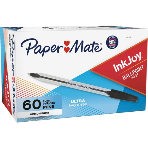 Pen, Ballpoint, InkJoy, 1.0 Millimeter, Black 60/BX