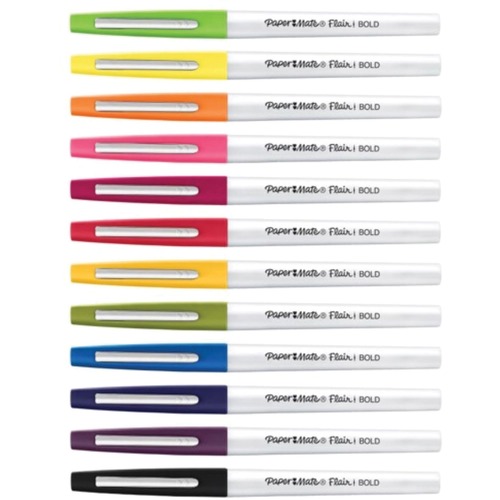 Pen, Flair, Creative, Asst 12/PK