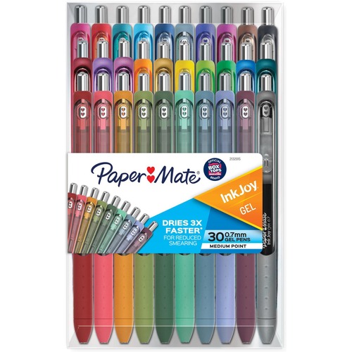 Pen, Gel, 0.7, IJOY, Assorted 30/PK