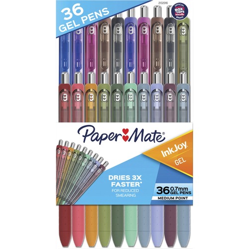 Pen, Gel, 0.7, IJOY, Assorted 36/PK