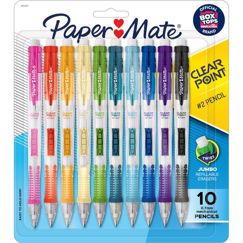 Pencil, Mechanical, Clearpoint, .7mm 10/PK