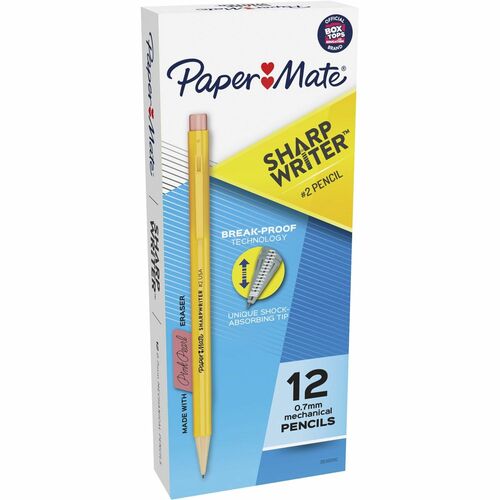Pencil, Sharpwriter, 0.7 Millimeter, Yellow 12/DZ