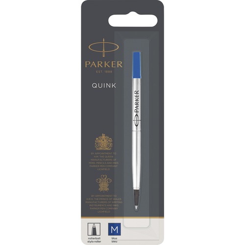 Refill, Parker, Roller Ball, Medium/Blue