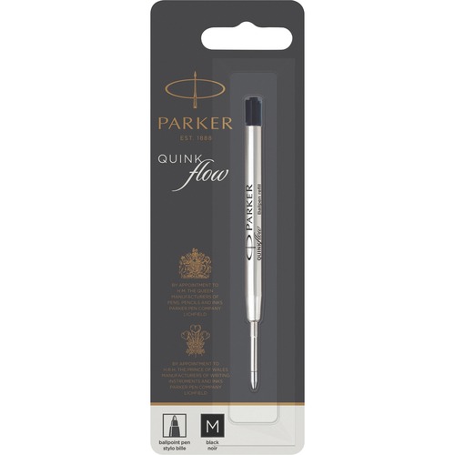 Refill, Parker, Ballpoint Pen, Medium, Black