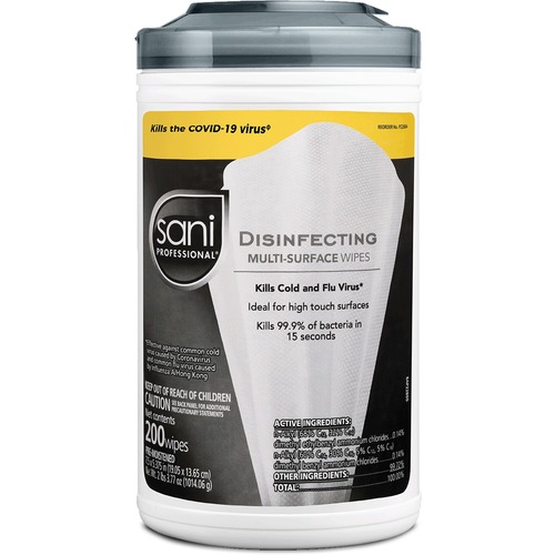 Wipe, Disinfectant, Sanitizer