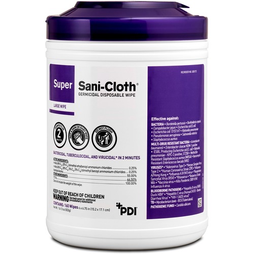 Wipe, Super Sani-Cloth, Large