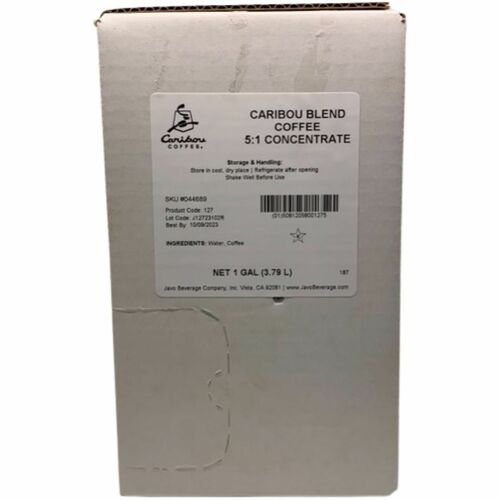 Coffee, Caribou, Concentrate, 1 Gallon