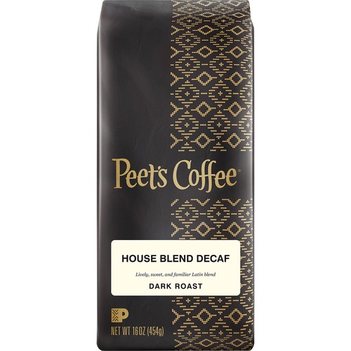Coffee, Ground, Decaffeinated, House Blend