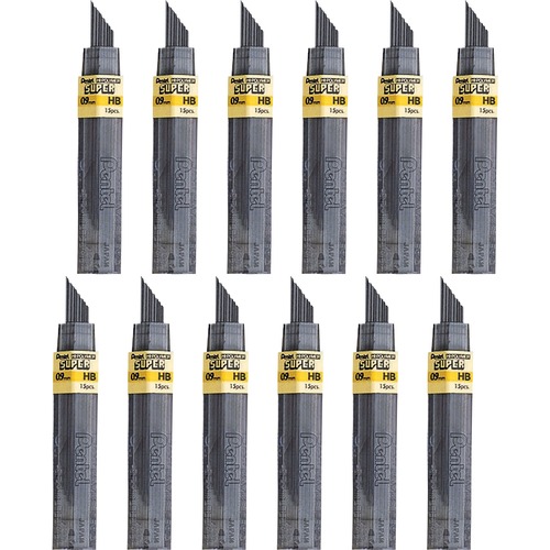 Lead, 0.9 mm, HB/Black 12/BX