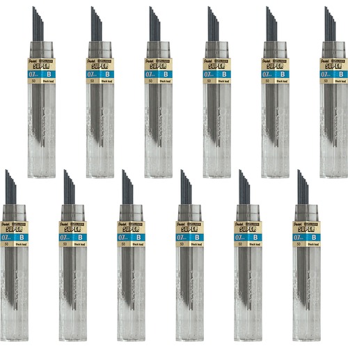 Lead, 0.7 mm, Black 12/BX