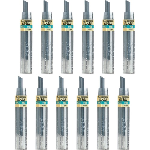 Lead, 0.7 Millimeter, HB/Black 12/BX