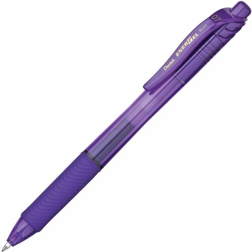 Pen, EnerGel-X, Retractable, 0.7, Violet 12/DZ