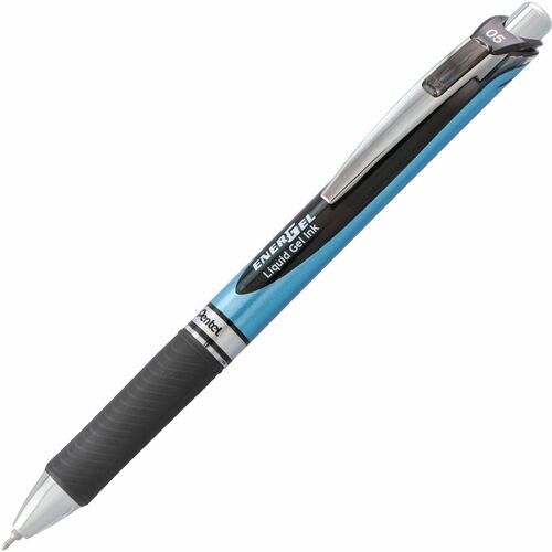 Pen, Gel, RTX, Needle, 0.5 Millimeter, Black