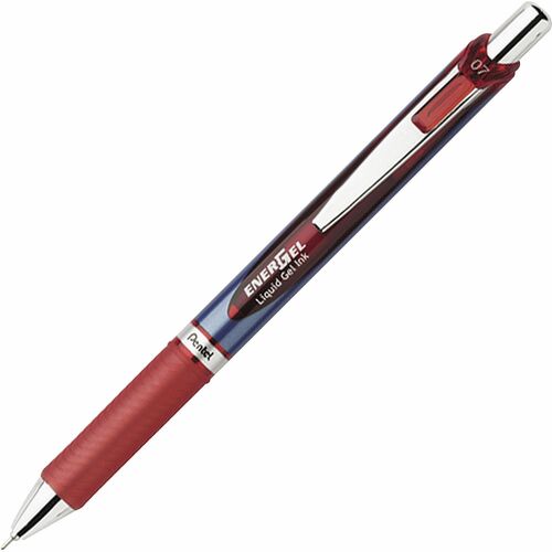 Pen, Gel, RTX, Needle, 0.7 mm, Red