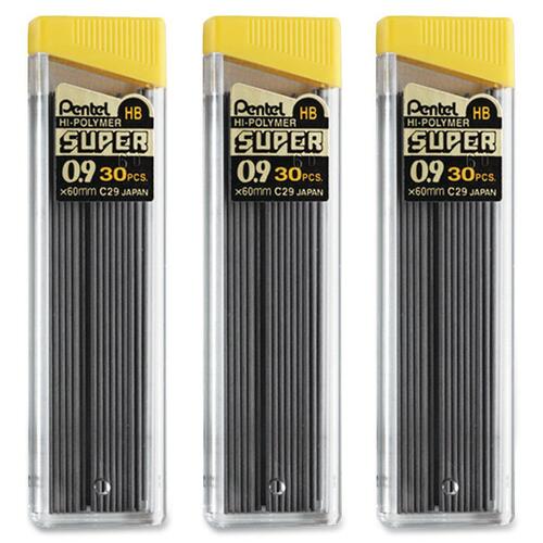 Lead, Refill, 0.9 Millimeter, 30 Count 3/PK